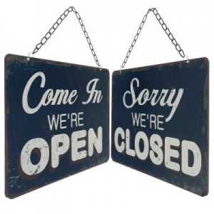 Open. Close. Repeat.