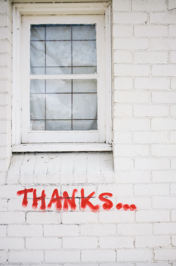 Say Thanks.